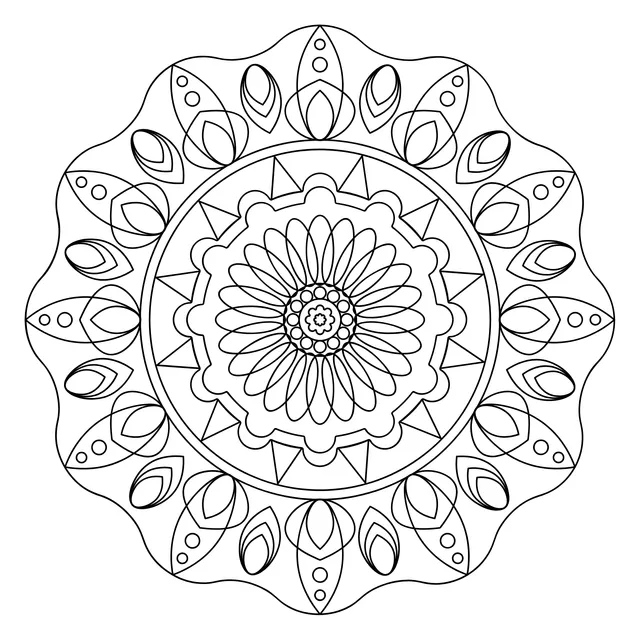 Colorful Mandala Pattern