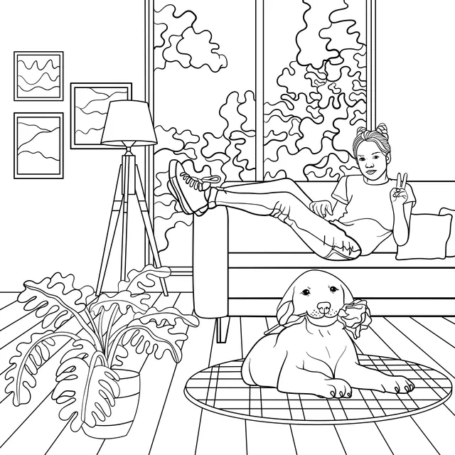 Cozy indoor time