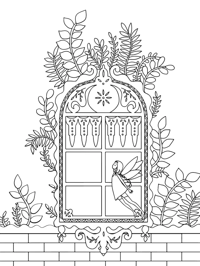 The Little Fairy by the Window