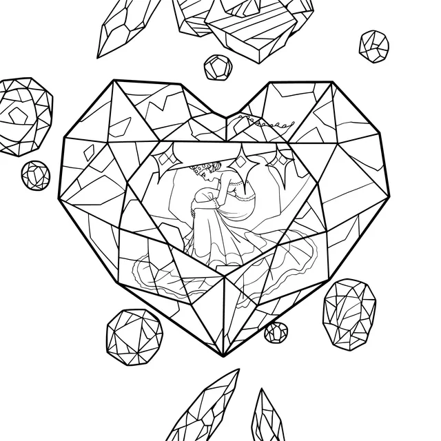 The Heart - shaped Gem and the Dreamy Dancer