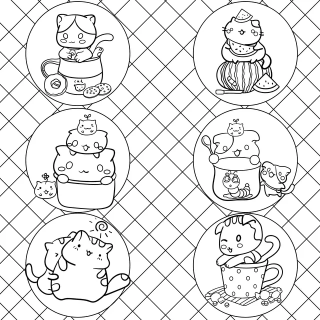 Cute Cat Illustrations