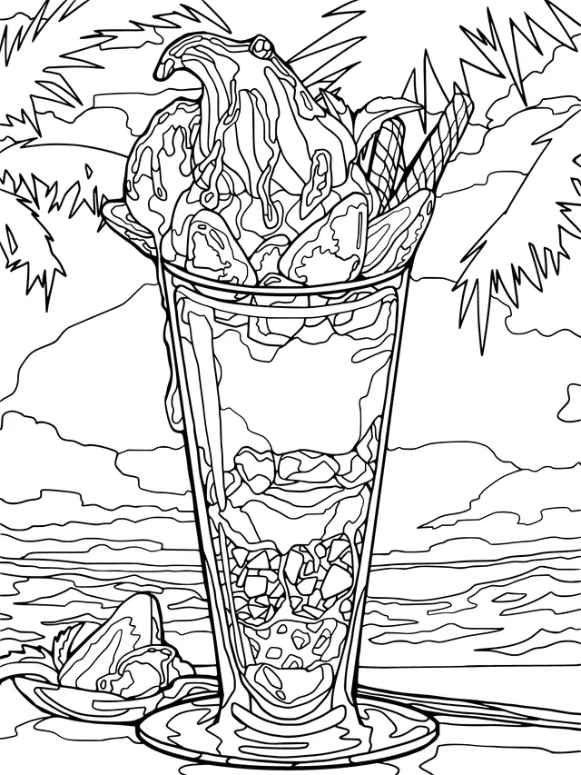 Seaside - style Sundae