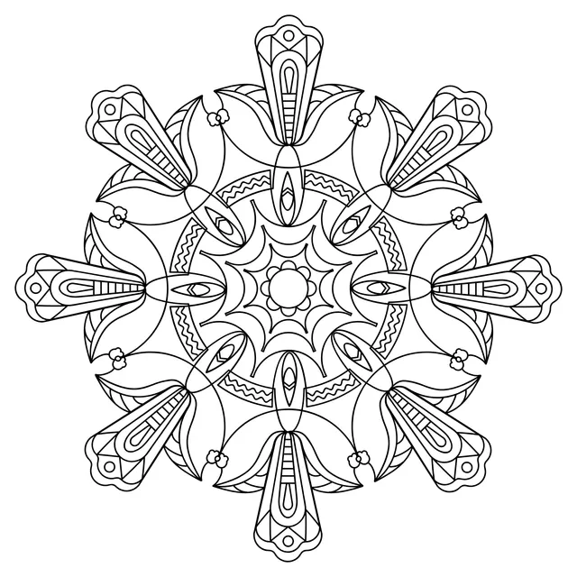 Colorful Mandala Pattern