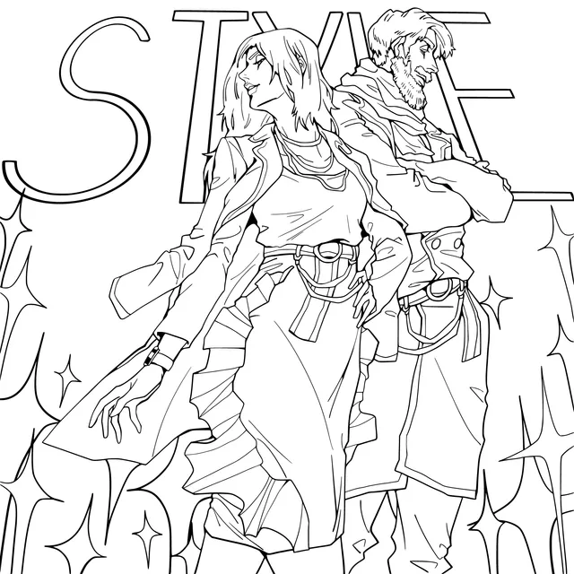 Fashionable Duo