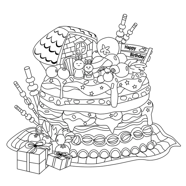 Happy Birthday Cake