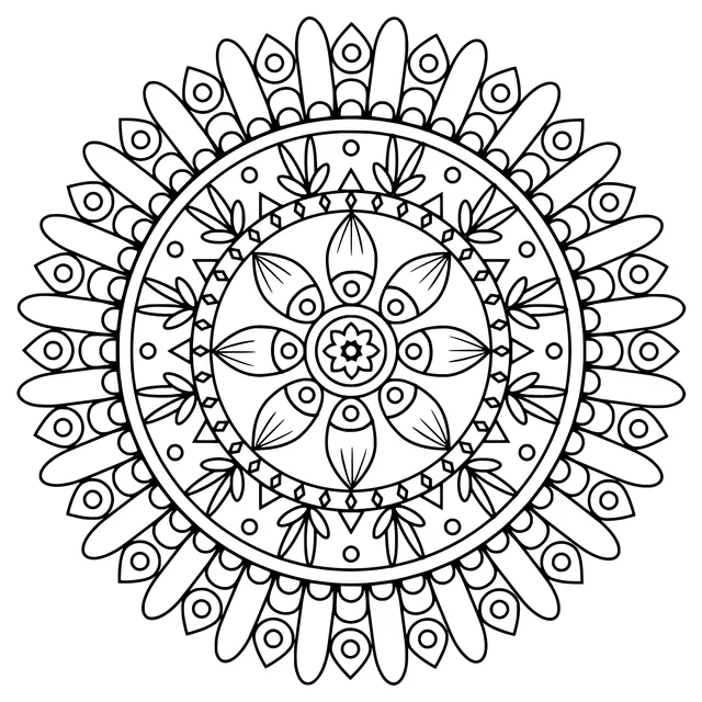 Colorful Mandala Pattern