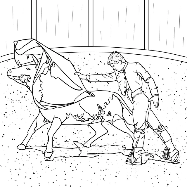 Matador and Bull