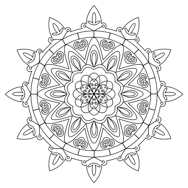 Colorful Mandala Pattern