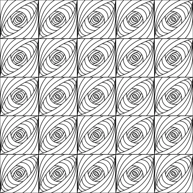 Colorful Spiral Pattern
