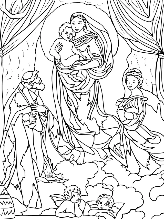 The Virgin and Child with Saints