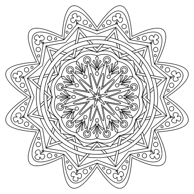 Colorful Mandala Pattern