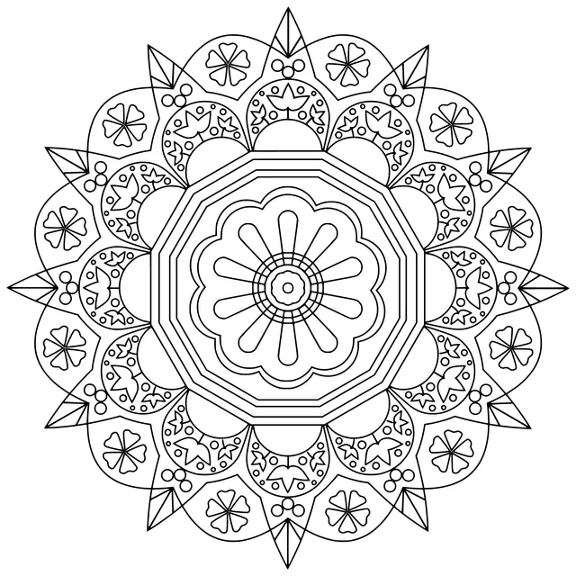 Colorful Mandala Pattern