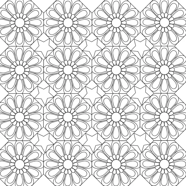 Colorful Floral Pattern