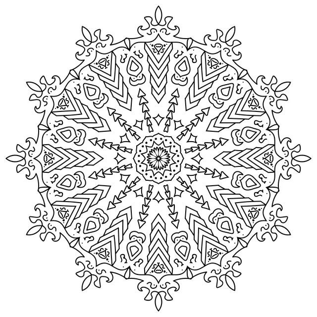 Colorful Mandala Pattern