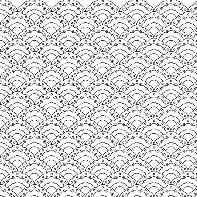 Colorful Fish - scale Pattern