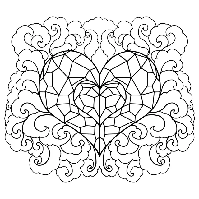 Decorative Heart Pattern