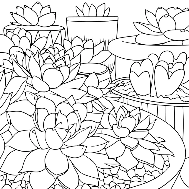 Succulent Potted Plants