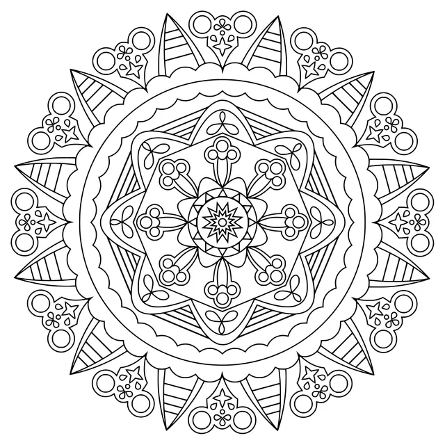Colorful Mandala Pattern