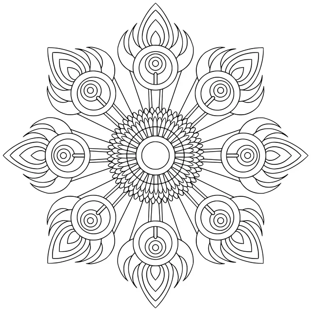 Colorful Mandala Pattern