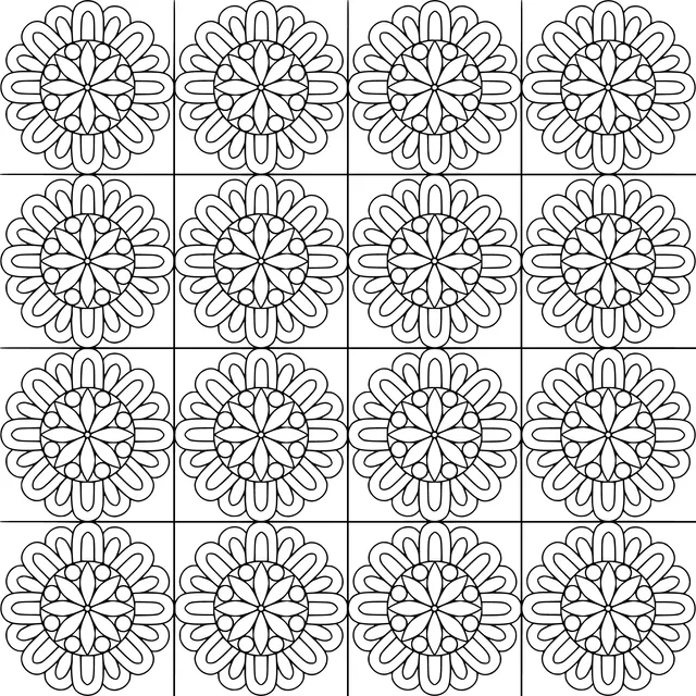 Colorful Floral Pattern