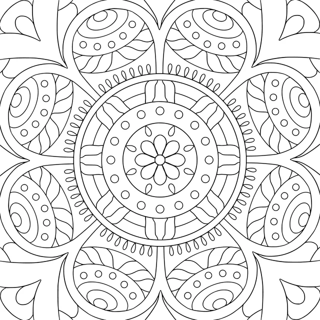 Colorful Mandala Pattern