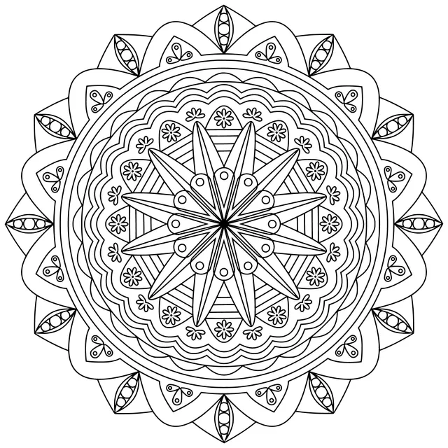 Colorful Mandala Pattern