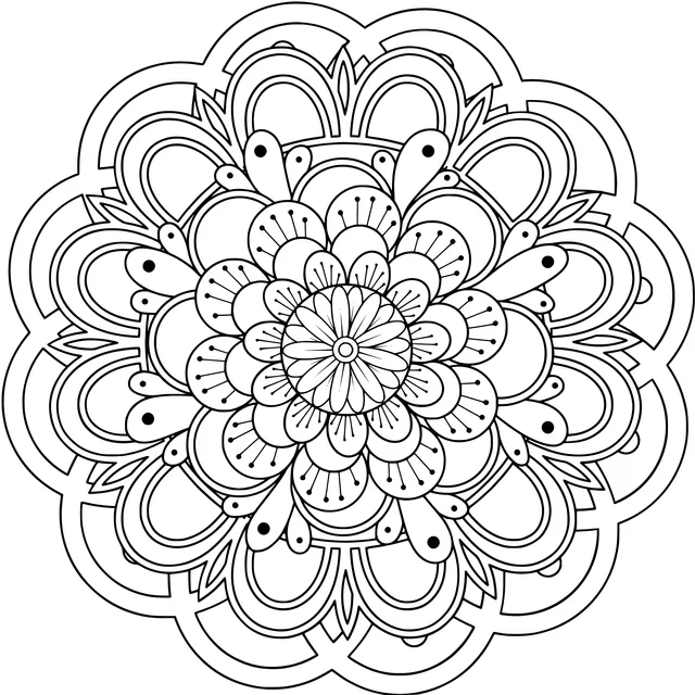 Colorful Mandala Pattern