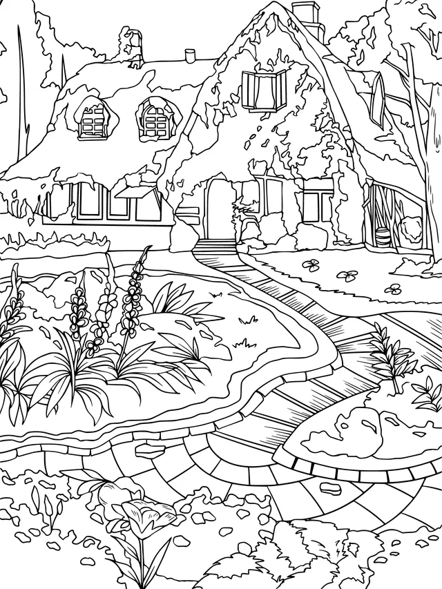 Fairy - tale Garden Cottage