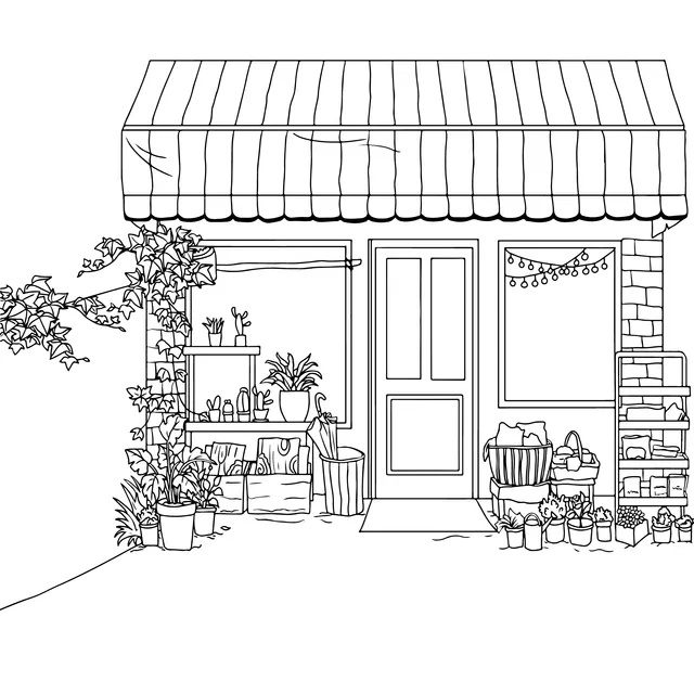 Colorful Plant Shop