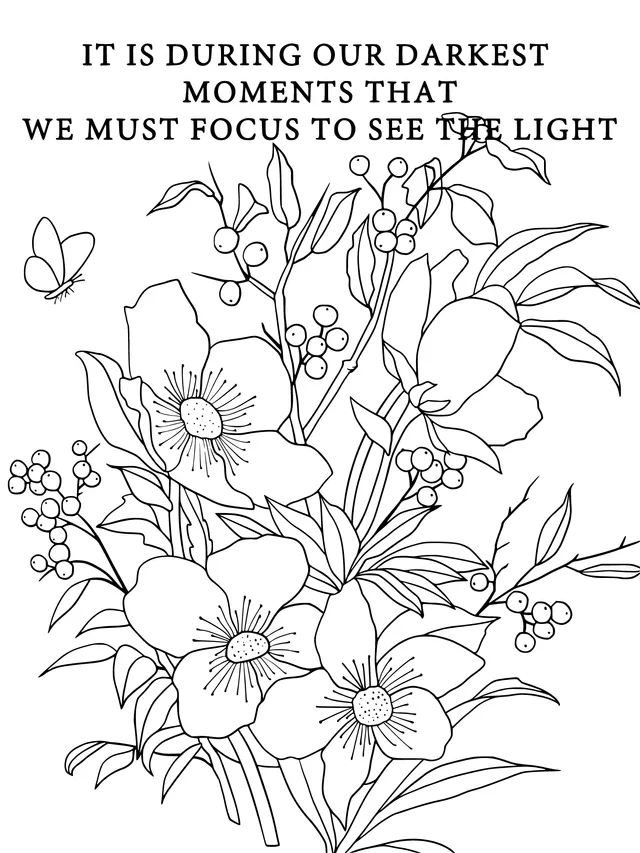 In the Darkest Moments, Seek the Light