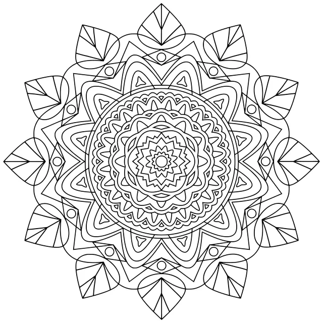Colorful Mandala Pattern