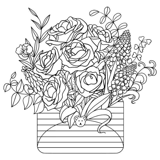 Colorful Flower Bouquet