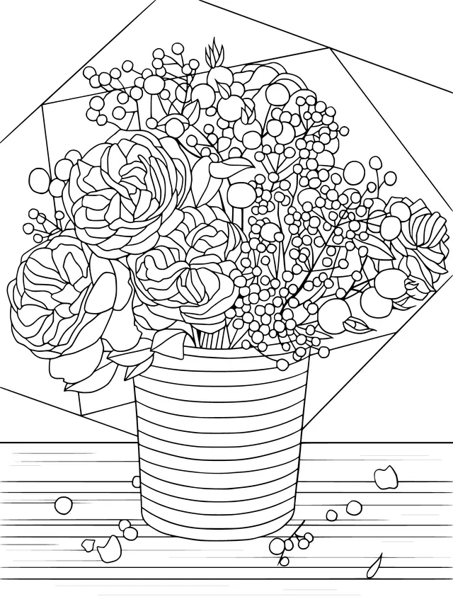 Bouquet in a Vase