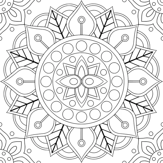 Colorful Mandala Pattern