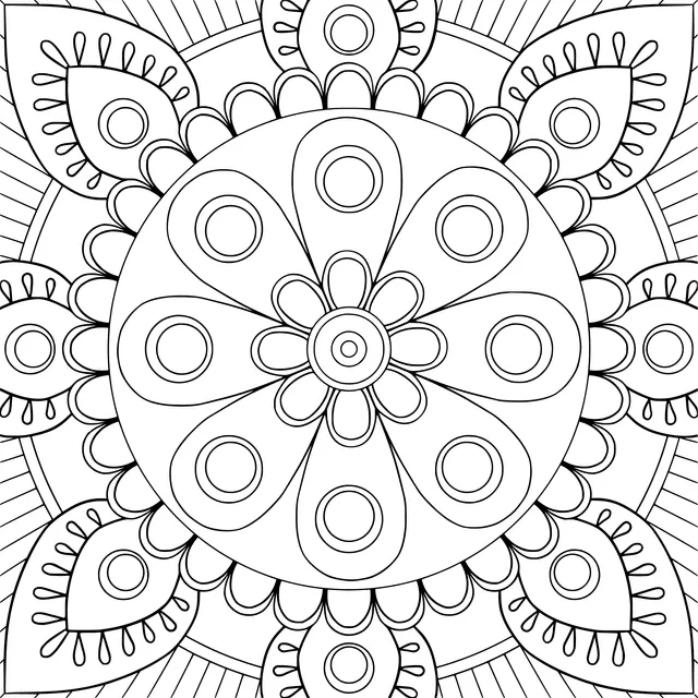 Colorful Mandala Pattern