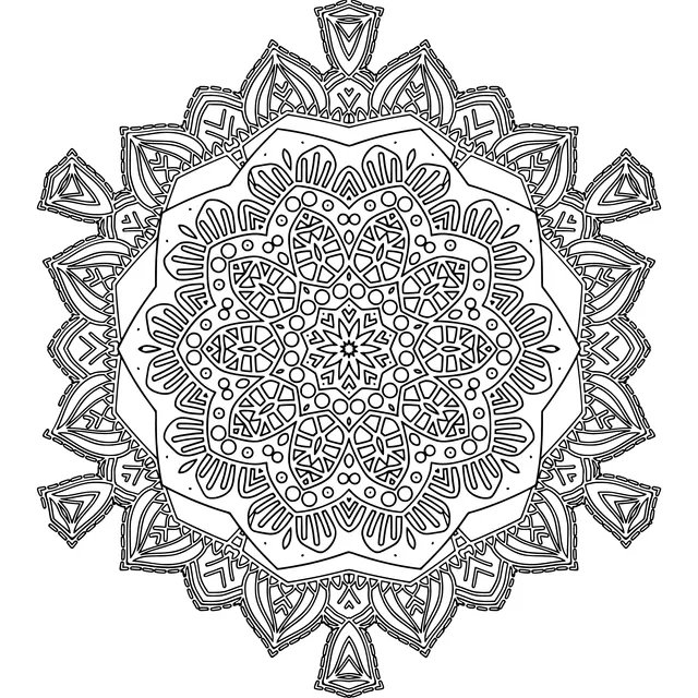 Colorful Mandala Pattern