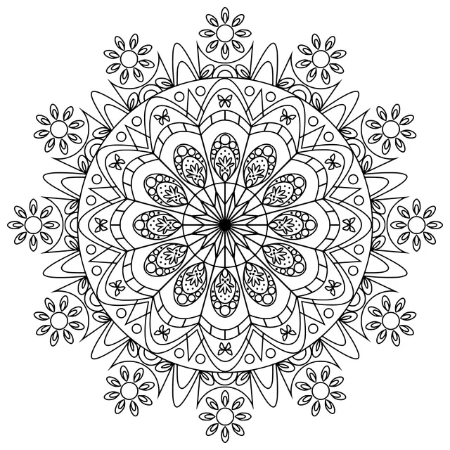Colorful Mandala Pattern