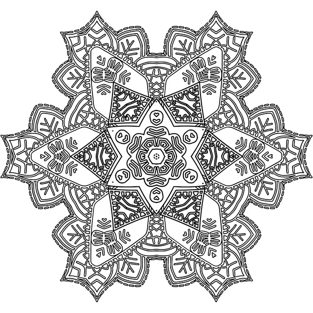 Colorful Mandala Pattern