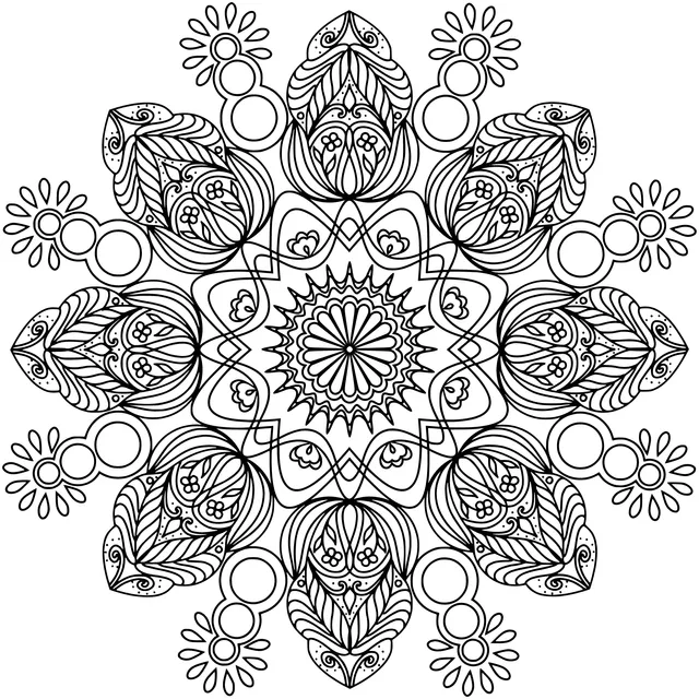 Colorful Mandala Pattern