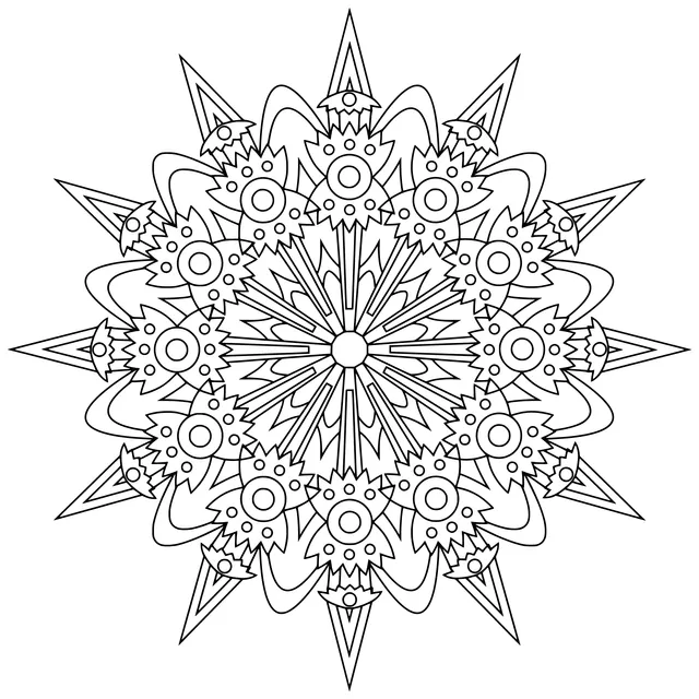 Colorful Mandala Pattern