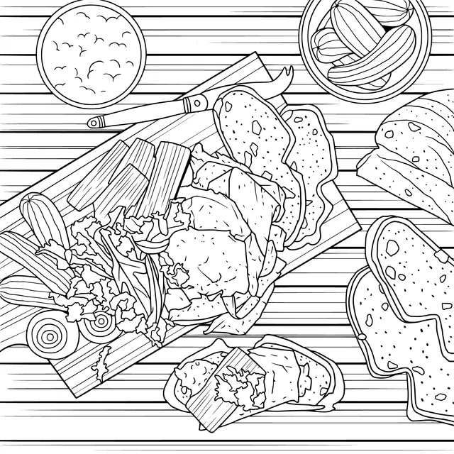 Abundant Sandwich Ingredients