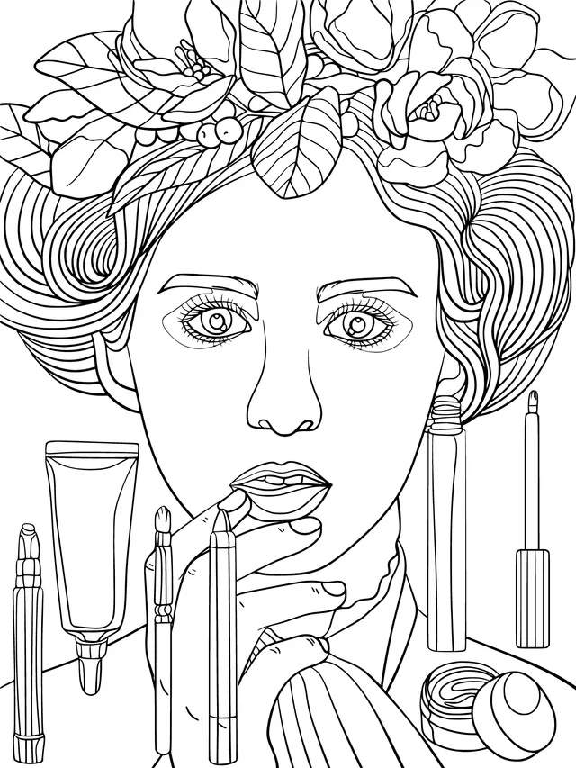Beauty - loving Lady
