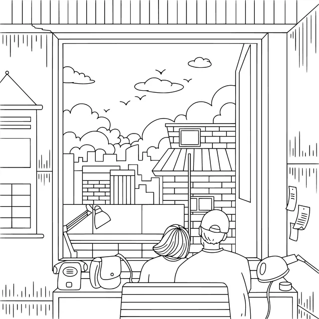 Couple by the Window