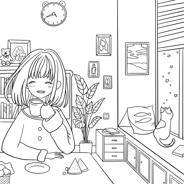 A Cozy Evening Time