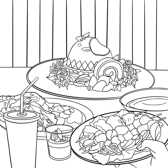 A rich combination of delicacies
