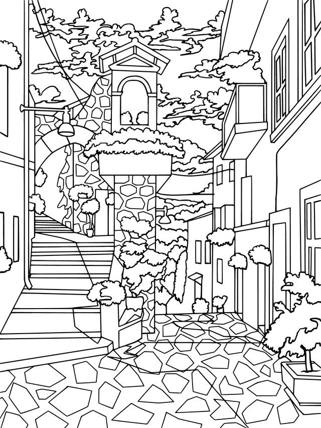 A Green - filled Alley