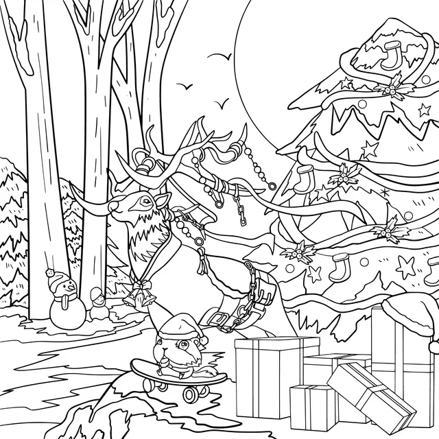 A Forest Adventure on Christmas Eve