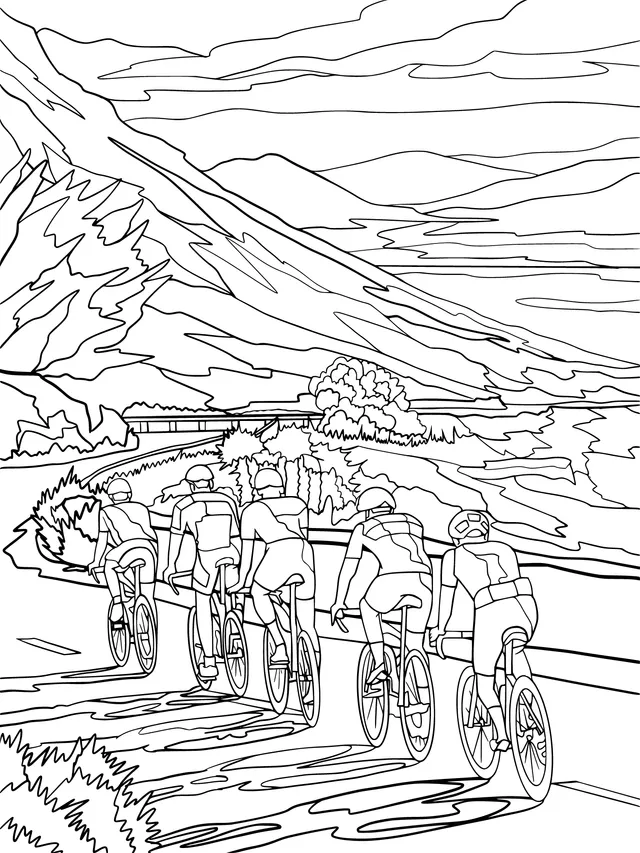Cycling Journey in the Mountains