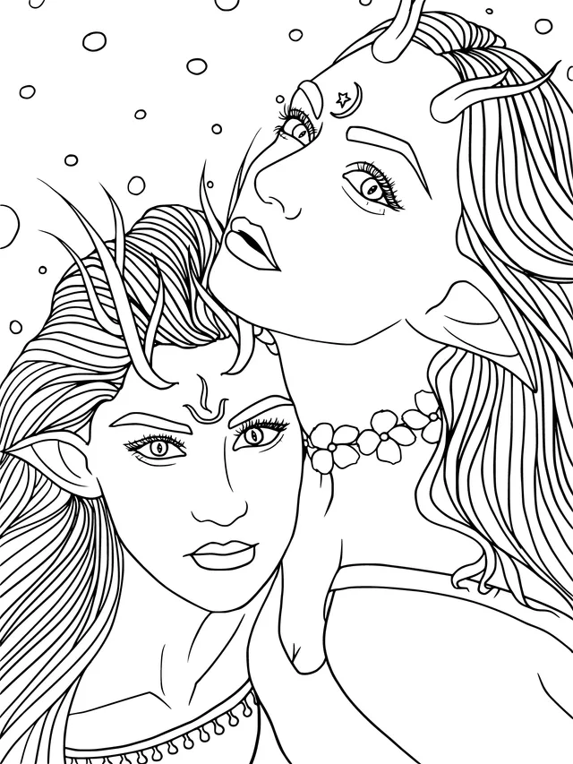 Fantasy Elf Sisters