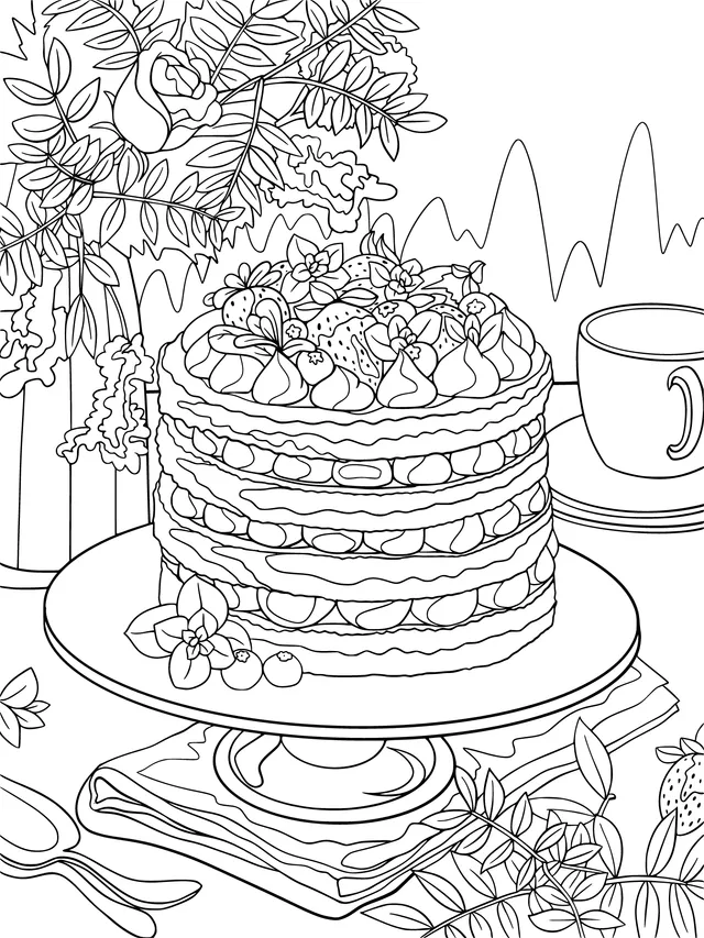 Delicious Fruit Cake